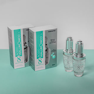 Duo Sérum Facial Ácido Hialurónico 2% - 30g