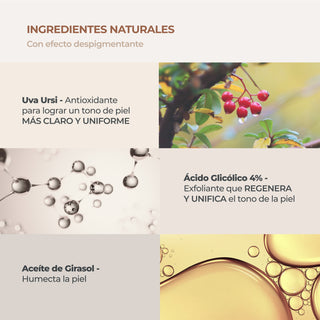 Meladermic Manos y Cuerpo - Crema Despigmentante - Uva Ursi + Ácido Glicólico - 150g