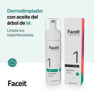 FACEIT Dermolimpiador Facial - 180ml