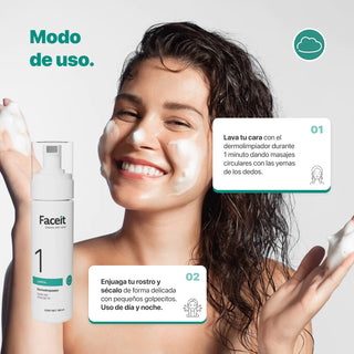 FACEIT Dermolimpiador Facial - 180ml