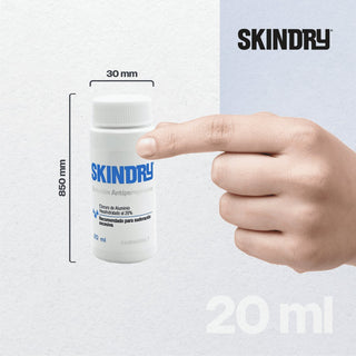 Skindry - Antiperspirante 72h - Cloruro de Aluminio 20% - 20ml - Tienda Farmapiel