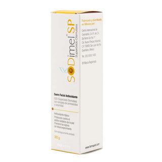 Sodimel - Suero Facial Antioxidante - Superóxido Dismutasa - 30g - Tienda Farmapiel