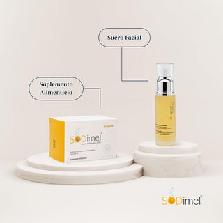 SODimel Suplemento Antioxidante | Reduce Estrés Oxidativo, Mejora Piel y Energía | 30 Cápsulas