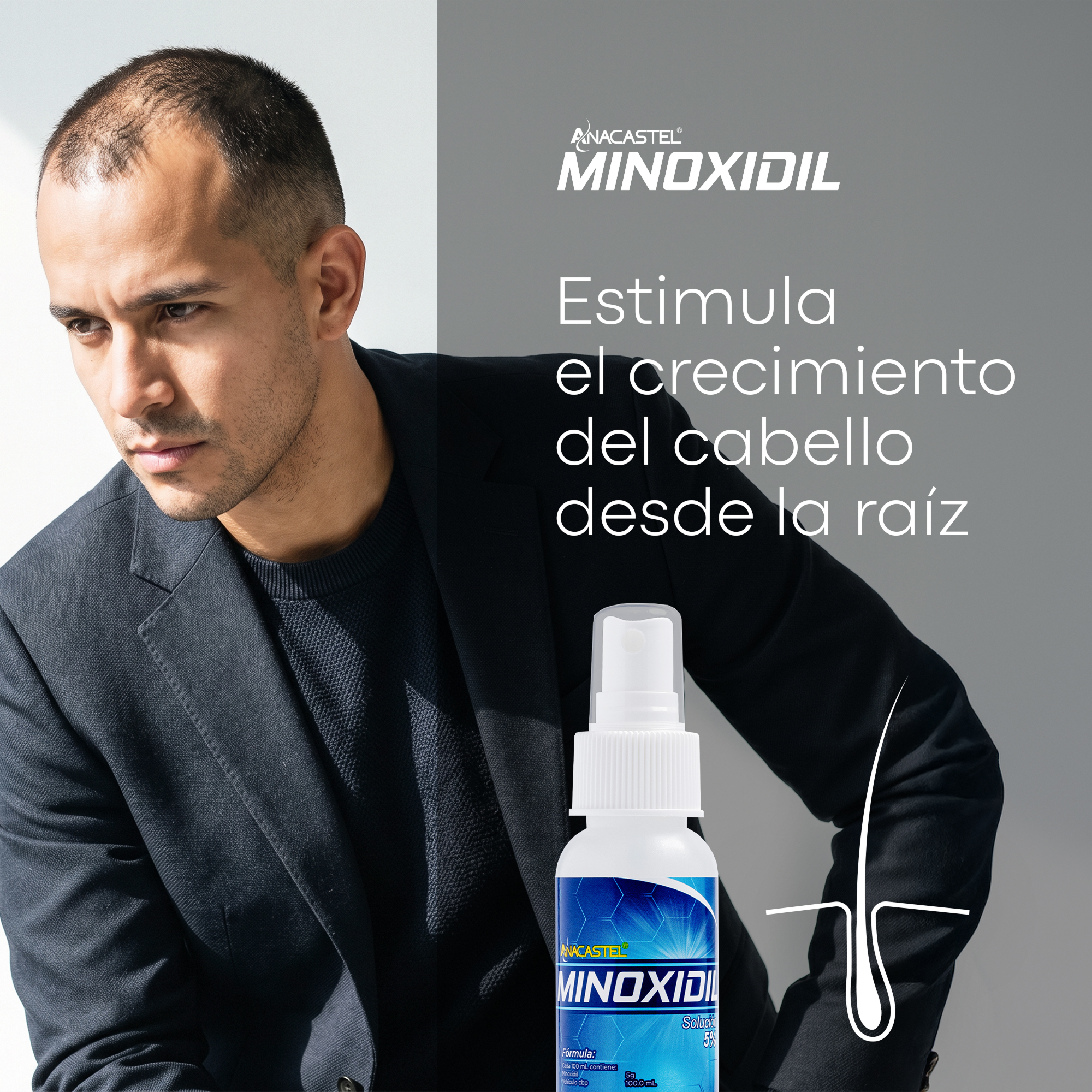 l carnitina y minoxidil Liquid Extra Strength Tratamiento para el crecimiento del cabello para hombres Review L-Carnitina Healthaddiction para tu