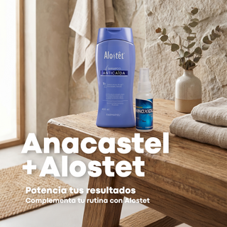 Anacastel Minoxidil 5% | 3 Meses de Tratamiento Anticaída para Cabello y Barba | Presentación Spray 60ml