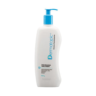 Dermatopic Crema Humectante Facial y Corporal | Hidratación Intensa para Piel Seca y Sensible | 500g