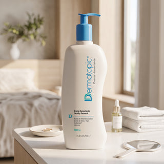 Dermatopic Crema Humectante Facial y Corporal | Hidratación Intensa para Piel Seca y Sensible | 500g