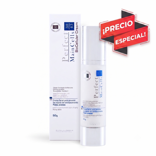 PMC Crema Facial Antiedad 30-45 Años con Ácido Hialurónico y Vitamina E | 50g
