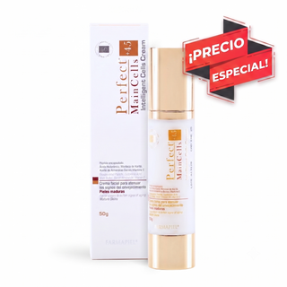 PMC Crema Facial Antiedad +45 con Células Madre y Ácido Hialurónico | 50g