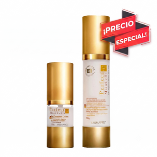 PMC Pack +45 Años | Crema Facial Antiedad 50g + Gel Contorno de Ojos 15g