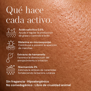 SKINPRO Oil Control Gel Fotoprotector FPS 30 | Piel Mixta a Grasa con Tendencia Acnéica | Control de Grasa y Brillo | 50 g