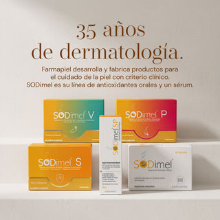 SODimel S Suplemento Alimenticio para Fotoprotección y Fotoenvejecimiento | SOD y Polypodium | 60 Cápsulas