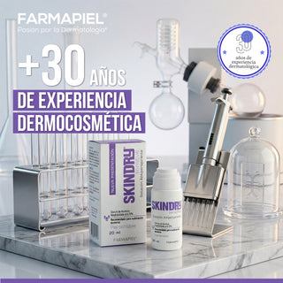 SKINDRY Antitranspirante Sensitive | Pieles Sensibles | Control de Hiperhidrosis | 48h de Protección para Axilas, Manos, Pies, Frente y Cuero Cabelludo | 20 ml