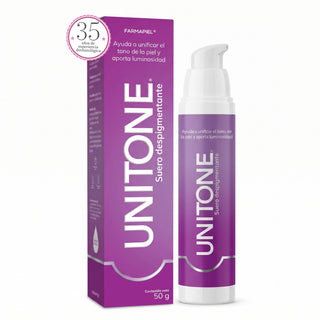 UNITONE Suero Despigmentante | 5% de Ácido Tranexámico | Unificación del Tono y Luminosidad para Todo Tipo de Piel | 50g
