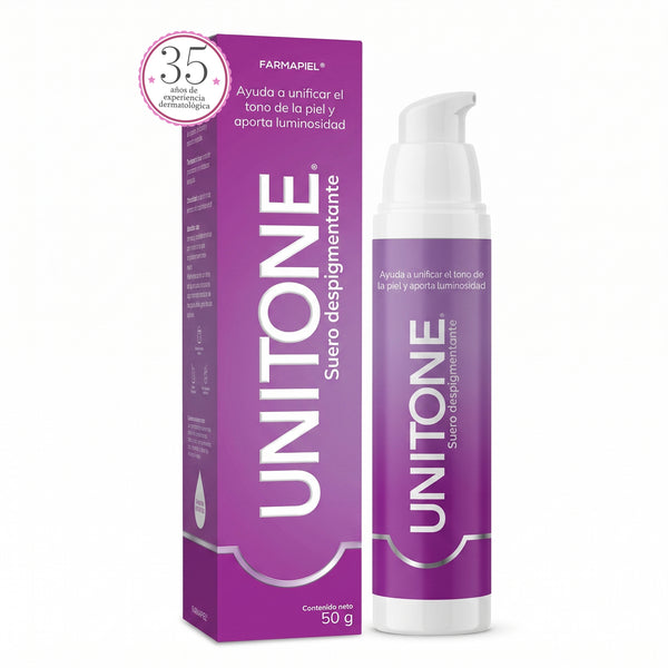 UNITONE Suero Despigmentante | 5% de Ácido Tranexámico | Unificación del Tono y Luminosidad para Todo Tipo de Piel | 50g