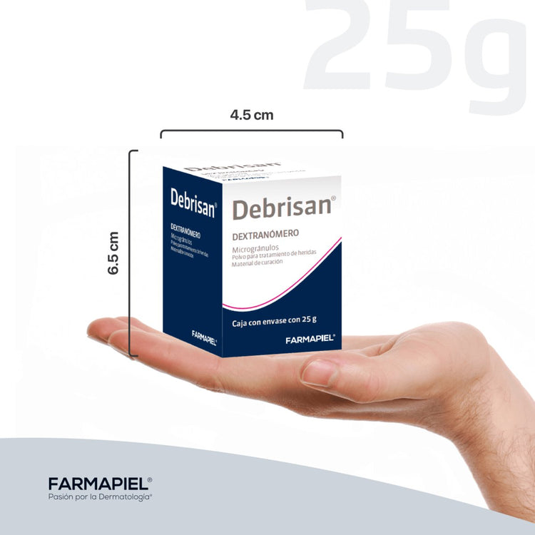 Debrisan® - Auxiliar en el Cuidado de Heridas - 25g – Tienda Farmapiel