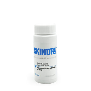 Skindry - Antiperspirante 72h - Cloruro de Aluminio 20% - 20ml - Tienda Farmapiel
