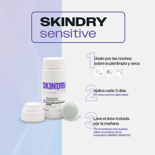 Skindry Sensitive - Antiperspirante - Cloruro de Aluminio 6.25% - 20ml - Tienda Farmapiel
